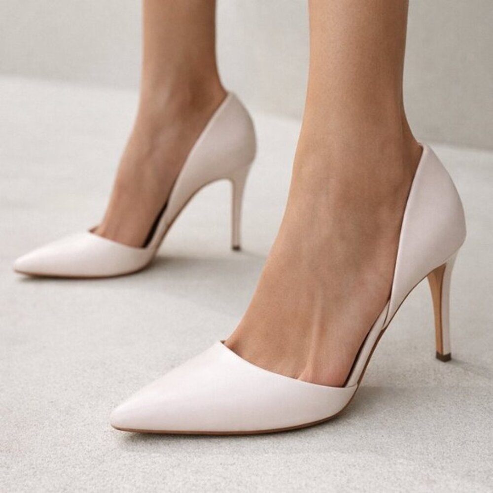 Rebecca Minkoff Light Pink Heels/ Pumps-Size 10-Great Condition